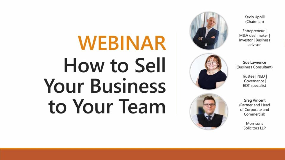 How to Sell Your Business to Your Team